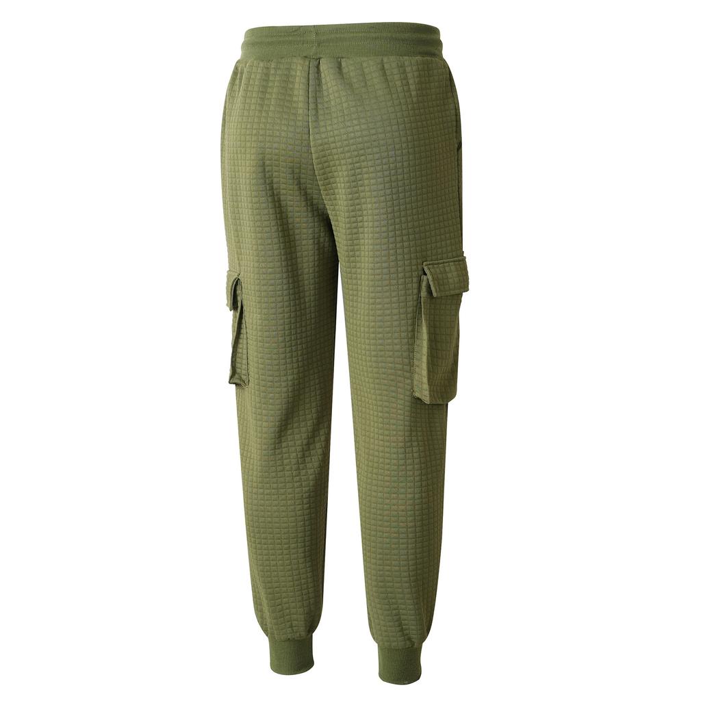 Men's Loose Fit Knit Long Sleeve Neck Sweatshirt and Sweatpants Set Casual Athletic Tracksuit for Fall and Winter