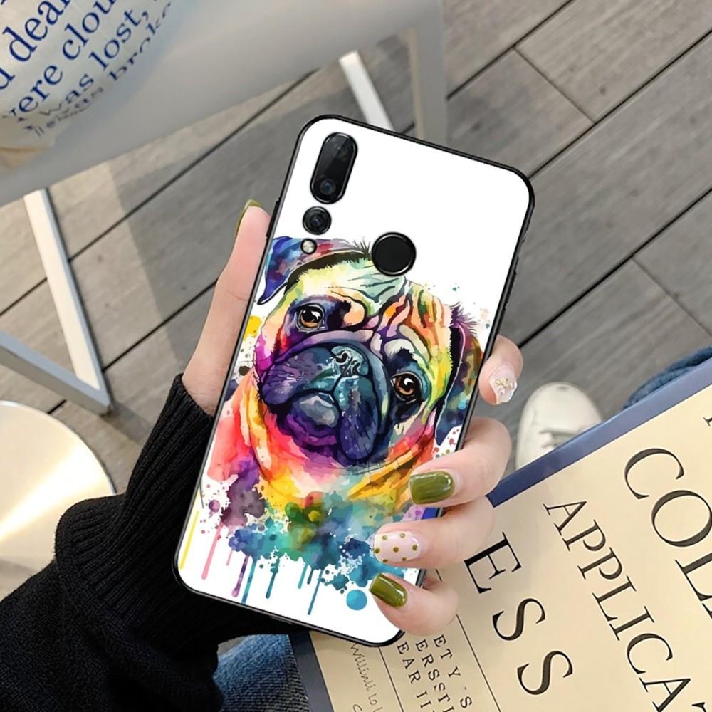 

Чехол для телефона Французский бульдог Собака Мопс Для Huawei Y9 6 7 5 Prime Enjoy 7s 7 8 Plus 7a 9e 9plus 8E Lite Psmart Huawei psmart s