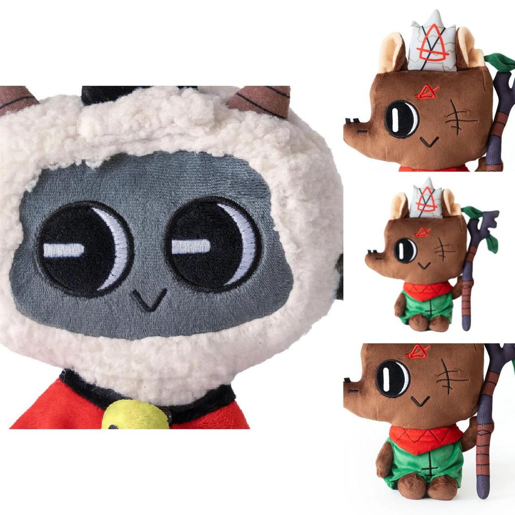 Adorable Cult Of The Lamb Plush Toy Soft Animal Figurine Perfect For Collectors