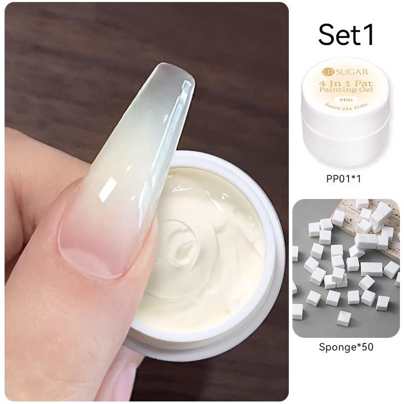 UR SUGAR Gel Pot: No-Wash Nail Art & Gradient Set
