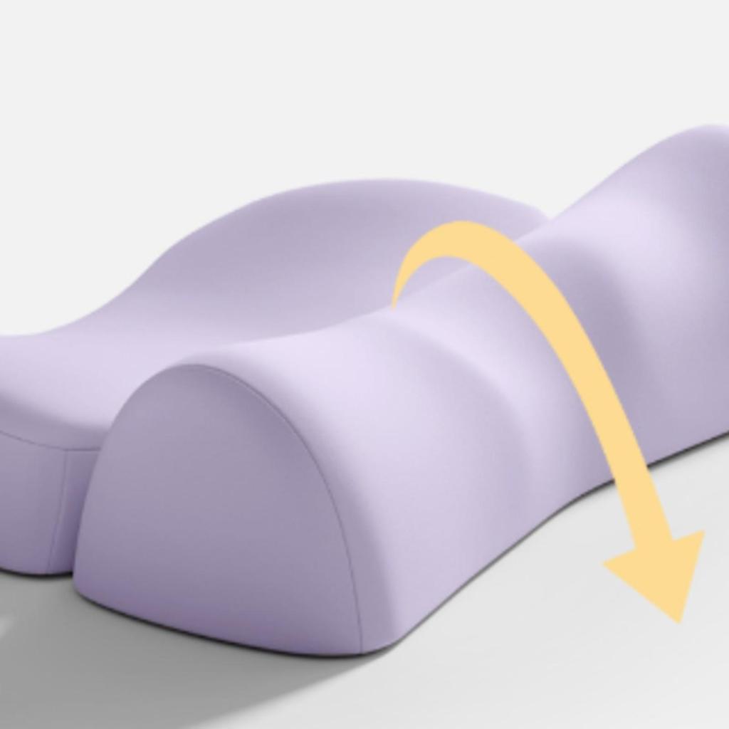 Contoured Ergonomic Neck Pillow Cozy for Adults