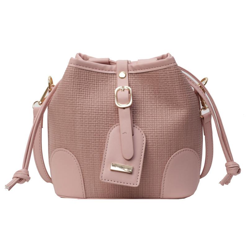 Bag Women's Versatile Bucket Bag Fashion Commuter Shoulder Messenger Bag