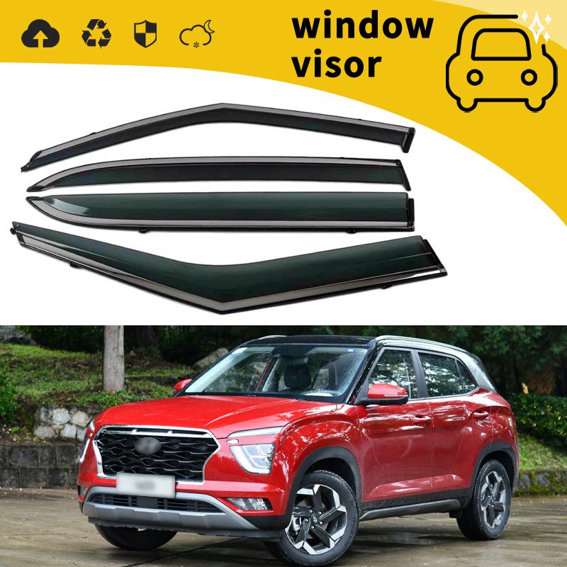 Hyundai IX25 (2014-2020) Rain Guards Window Visors - Car Rain Deflectors & Trim Accessories