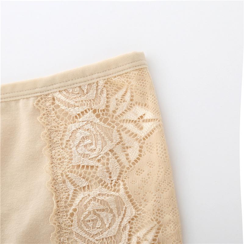 Plus Size High Waist Cotton Underwear - Breathable, Comfortable Briefs