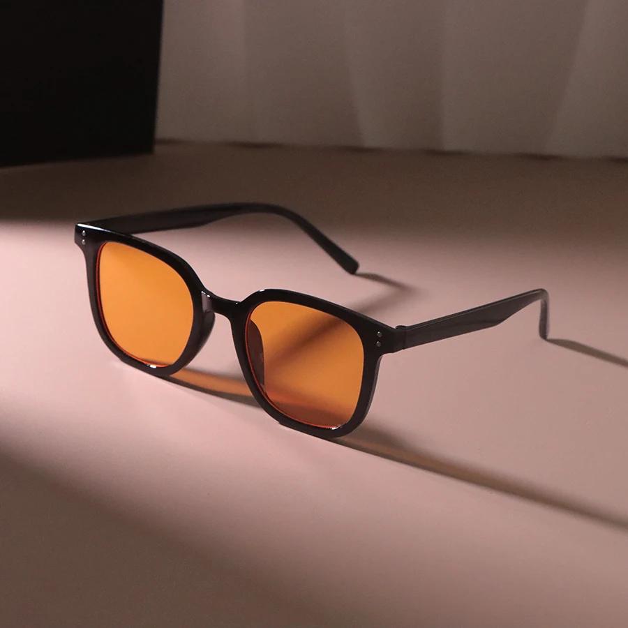 

Elegant Square Sunglasses Women Men Casual Sun Glasses Female Male Fashion Mirror Vintage Outdoors Shades Other