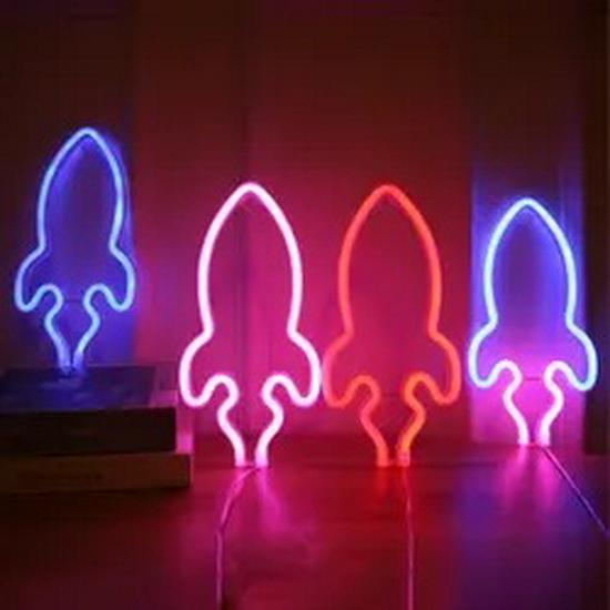LED Neon Atmosphere Lights for E-sports Room & Broadcast Background Decor