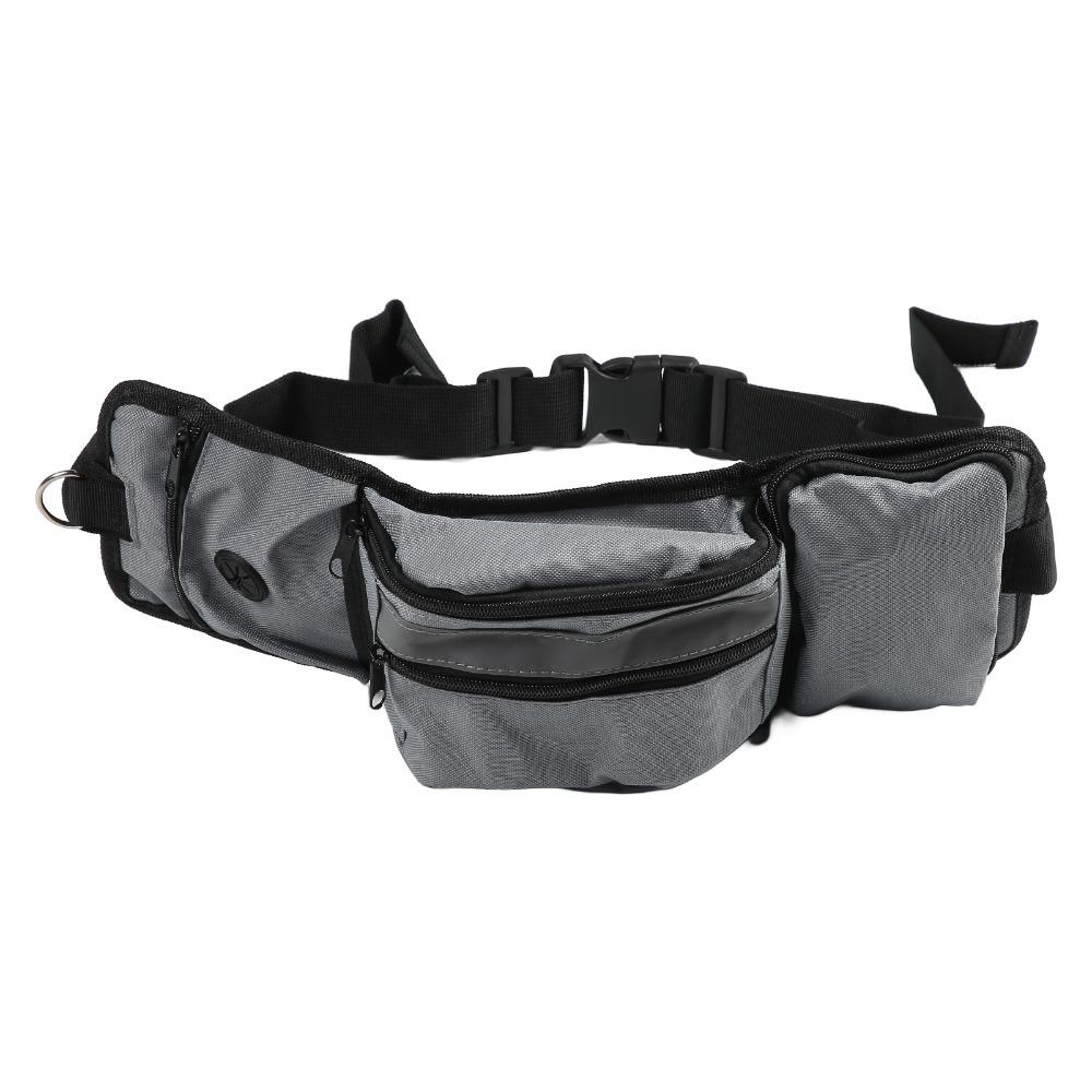 Adjustable Strap Pet Training Waist Bag Dog Walking Fanny Pack Outside Fitness Activity