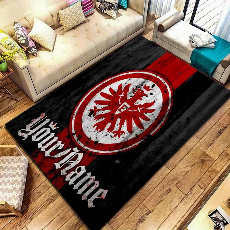Eintracht Frankfurt Custom Name Carpet Rug for Living Room Bedroom Home Sofa Decoration,Kids play Non-slip Floor Mat