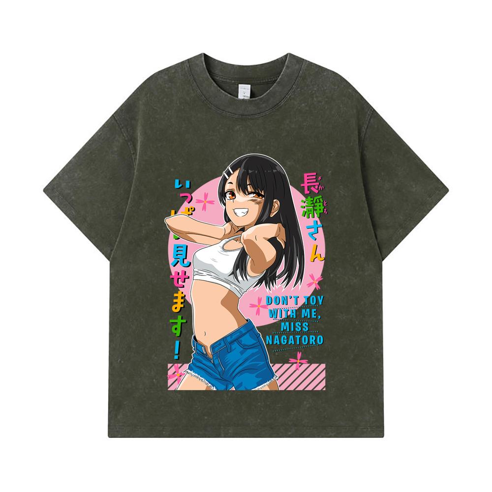 275 GSM Washed T-shirts 100% Cotton Don t Toy With Me V1 Print Unisex Heavy Cotton T Shirt S