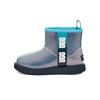 Botas de nieve clásicas transparentes para niños, color azul, 1121007K-BCB