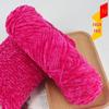 Chenille Gold Velvet Chunky Yarn Kit for Hats, Scarves, Sweaters, Dolls, and DIY Knitting