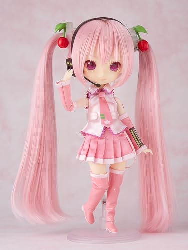 Harmonia humming Character Vocal Series 01 Hatsune Miku Sakura Miku Non-scale Fabric, Magnet, and Plastic Painted Movable Figure