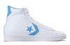 Pro Leather Converse Hi 'White Blue' 166813C