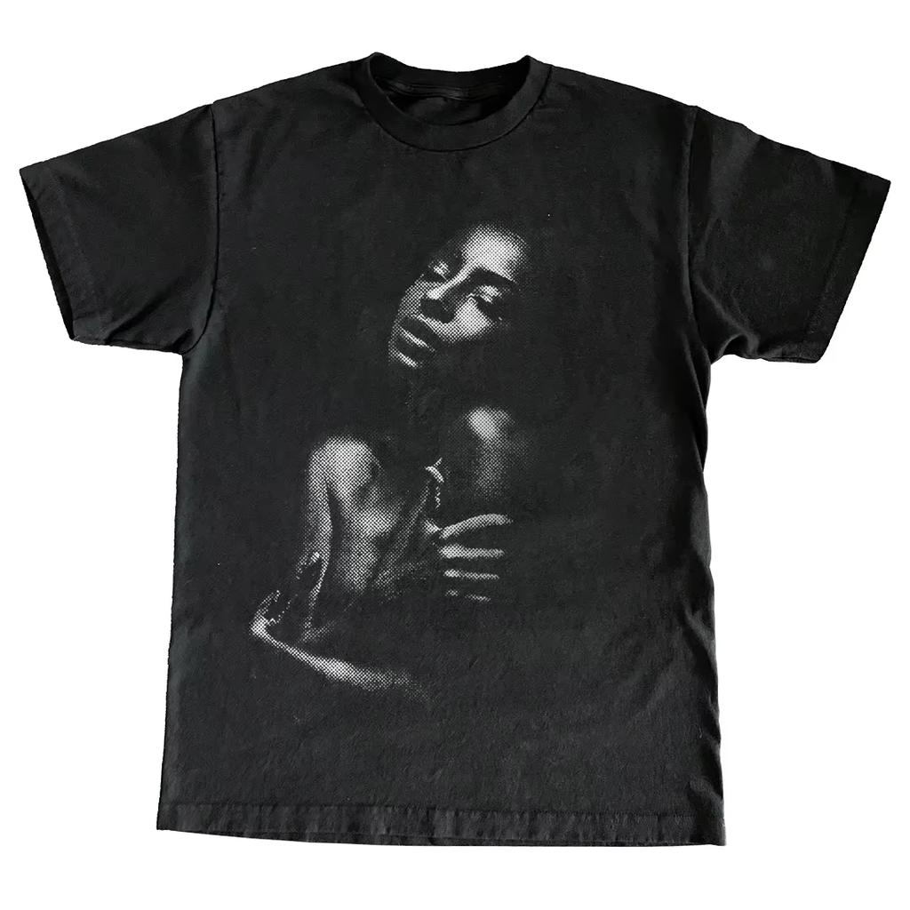 SZA MARIAS Lamar TShirt Grand National Tour 2025 Men and Women Clothing Oversize Vintage Unisex High Quality Cotton Clothes