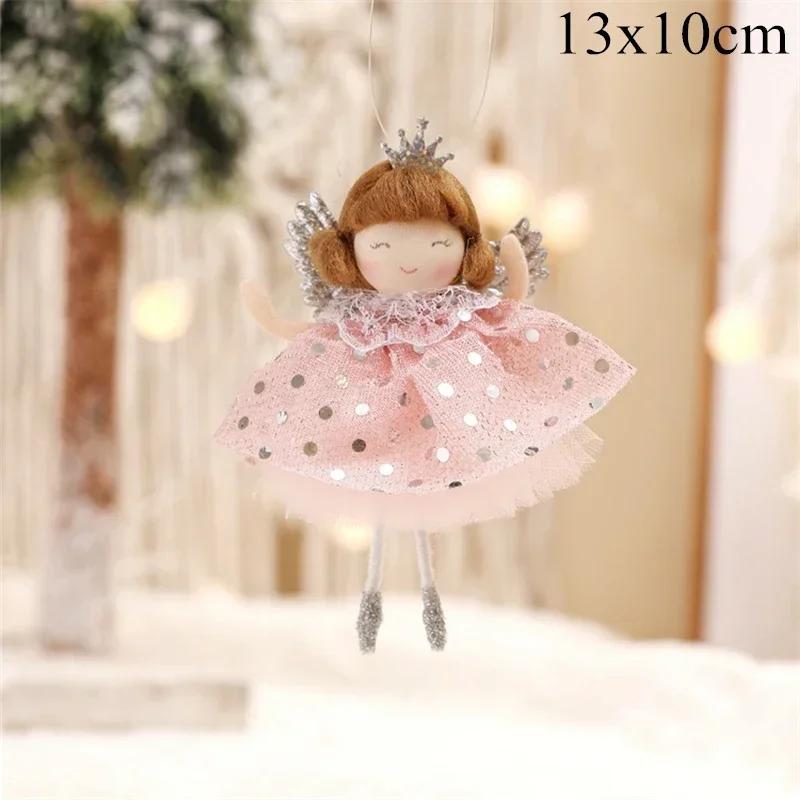 Christmas Angel Doll Christmas Decoration for Home 2025 Christmas Ornament Tree Decor Xmas Gifts Cristmas New Year 2025 Navidad