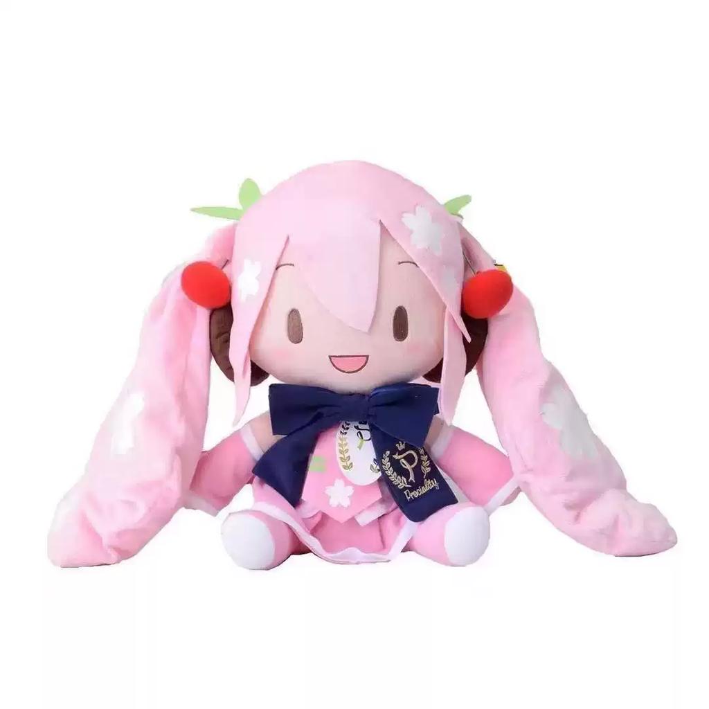 NEW Hatsune Miku Kawaii Cute Cartoon Doll Snow Hatsune Doll Creative Peripheral Pillow Trendy Personality Trendy Gift