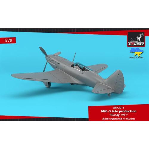 Armory 1/72 MiG-3 Late Model 1941 Plastic Model AMR72011