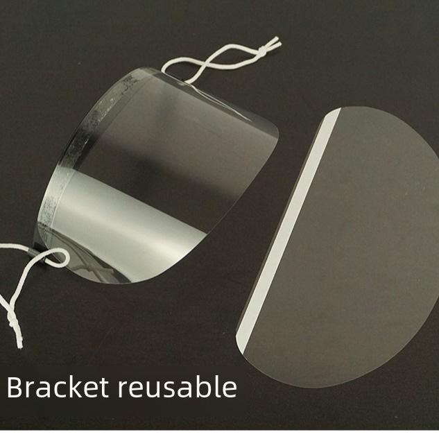 Transparent Disposable Bangs Sticker & Eye Protection Shield - Anti-Flyaway Hair Tool for Hairdressing