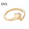 Kreativ Havdesign Ring Manta Ray til Kvinder Sød Havdyr Elegant Guld Sølv Justerbare Ringen Smykker Gaver Kæreste Kone Mor