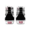 Vans Sk8-Hi Reissue Metal Cats Unisex Sneakers Black True-White VN0A4BV8BCL