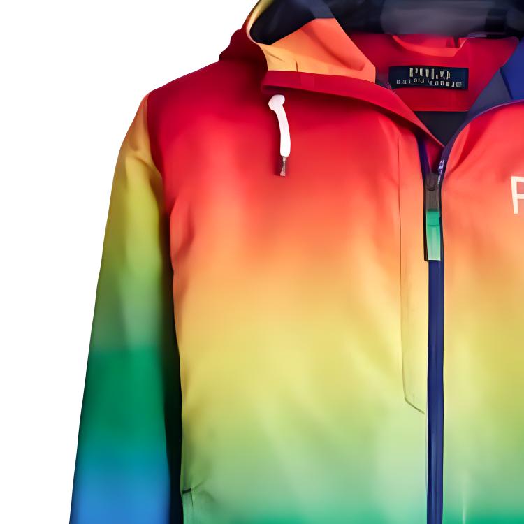 Polo Ralph Lauren Letter Print Hooded Long Sleeve Casual Jacket Men Jacket Multicolor 710897802-001