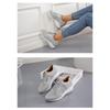 New Women's Sportswear Shoes Platform Wedge Heel Large Size Lace-Up Breathable Women's Sneakers