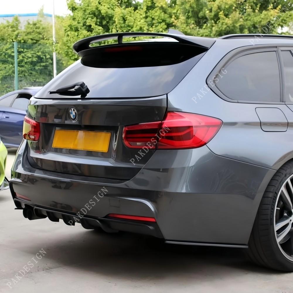 Para BMW Serie 3 F31 Familiar Spoiler de Techo para Maletero Trasero Ala Cola Kit de Carrocería Accesorios 320i 328i 330i 330d 2012-2019 MP