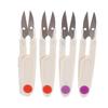 8Pcs Thread Snips Safety Cover Spring Action Lightweight Durable Portable Wide Application Thread Cutter