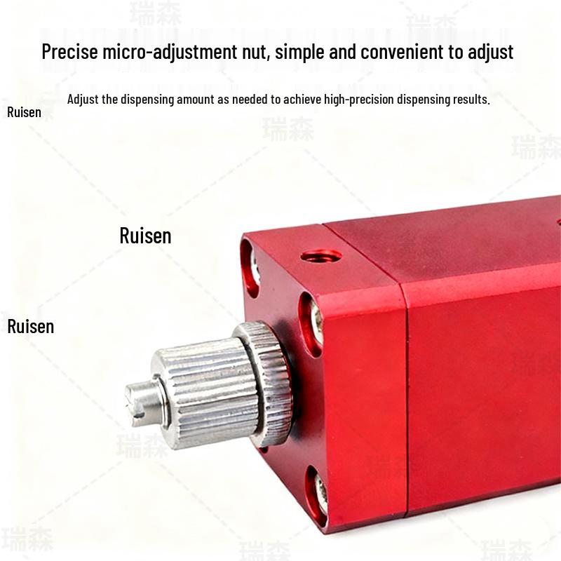 High Suction UV Dispensing Valve with Large Flow and Anti-Drip Pneumatic Features