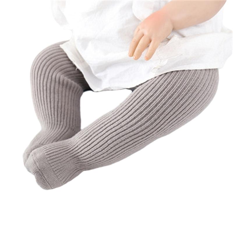 Girls Stretchy Tights Pantyhose Warm Leggings Baby Leg Warmers Children Autumn Winter Soft Knitting Pantihose Stockings