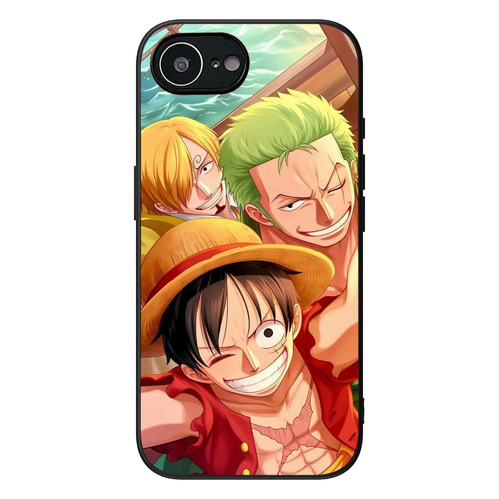 for Motorola Moto G86 G57 G67 G54 G24 G15 Power G13 G14 G34 G35 G45 G53 G55 G64 G75 G72 Case Sanji One Pieces Luffy Roronoa Zoro