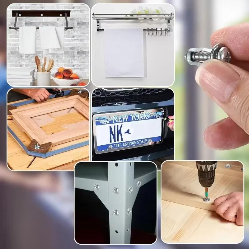 M4 M6 Jack Nuts Screw Petal Screws Anchors Metal Rivet Petal Expansion Plugs Lock Bolt Board Wall Fastener Expansion Clamp