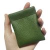 Pu Leather Coin Purse Women Men Small Mini Short Wallet Bag Key Earbuds Holder