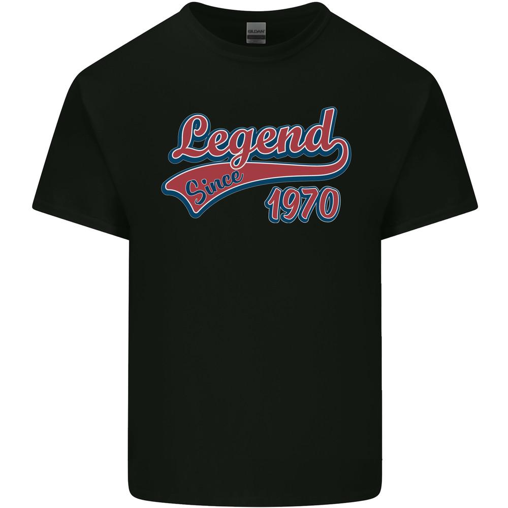 Legend Since 55th Birthday 1970 Mens Light Cotton T-Shirt Unisex T-Shirt XXXXL
