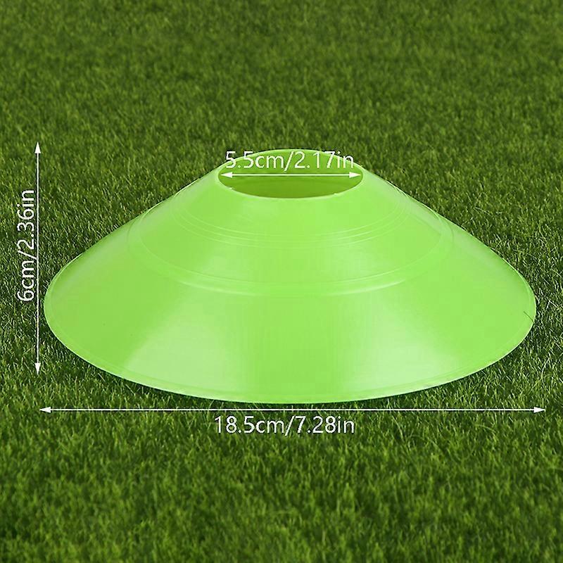 5Pcs Football Training Logo Disc Obstacle Sign Cone Disc Sport Plastic Holder Sunlight Mall
