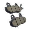 2 STK Vorne Hinten Bremsbeläge Für Kawasaki Ninja 125 Z125 BR 250 Z250 SL Ninja250 EX250 EX 300 BDF BEF BFF BGF Z300 Ninja400 GJF