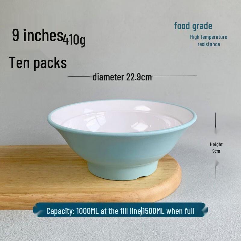 Zhongji A5 Food Grade Melamine Ramen Bowl 9-inch