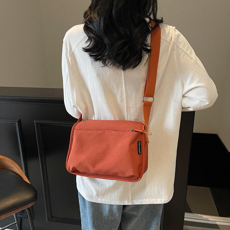 One Shoulder Messenger Bag Women'S Fashion Large Capacity High Sense Ultra Lightweight Waterproof Niche Design Fashion Backpack Bag
