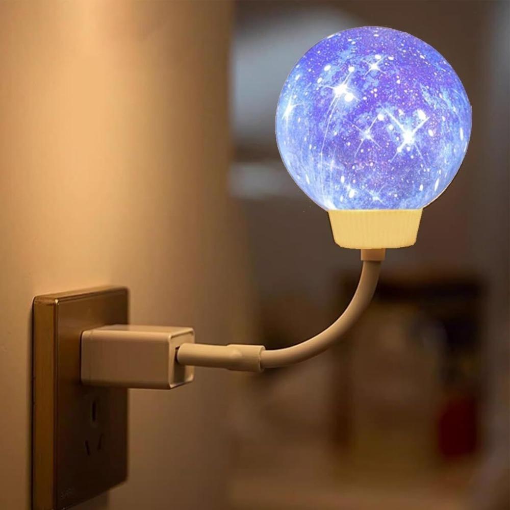 3 Lighting Modes Smart Moon Lamp Can Be Timed Night Light Fashion Bedside Lamp