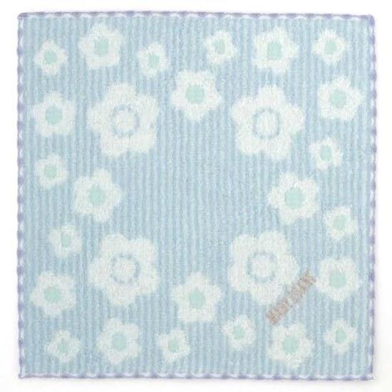 Marie Quant Towel Handkerchief Icy Color (Blue) Womens Ladies Hand Approximately 25cm
