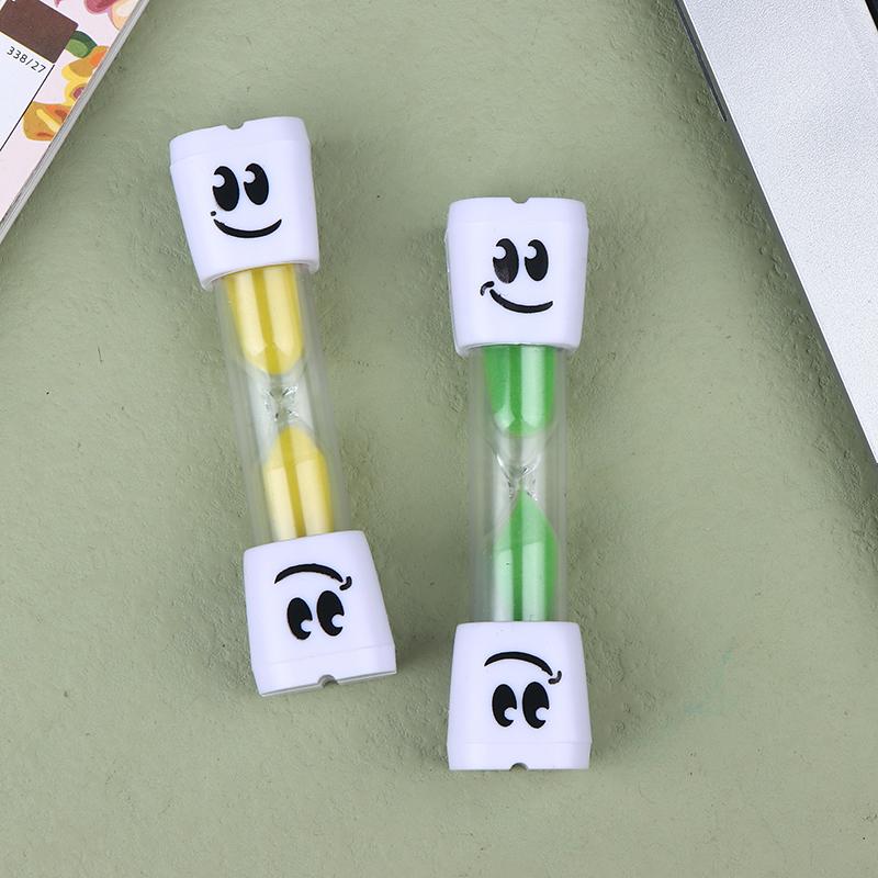 2Minute 3Minute Kids Big Eye Sand Timer for Tooth Brushing Visual Learning Time Management Bathroom Essential