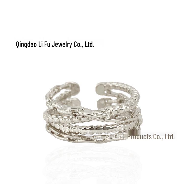 

Дизайнерское кольцо на указательный палец с регулируемым размером: Легкая роскошь, Трендовый, Уникальный, Универсальный One Size