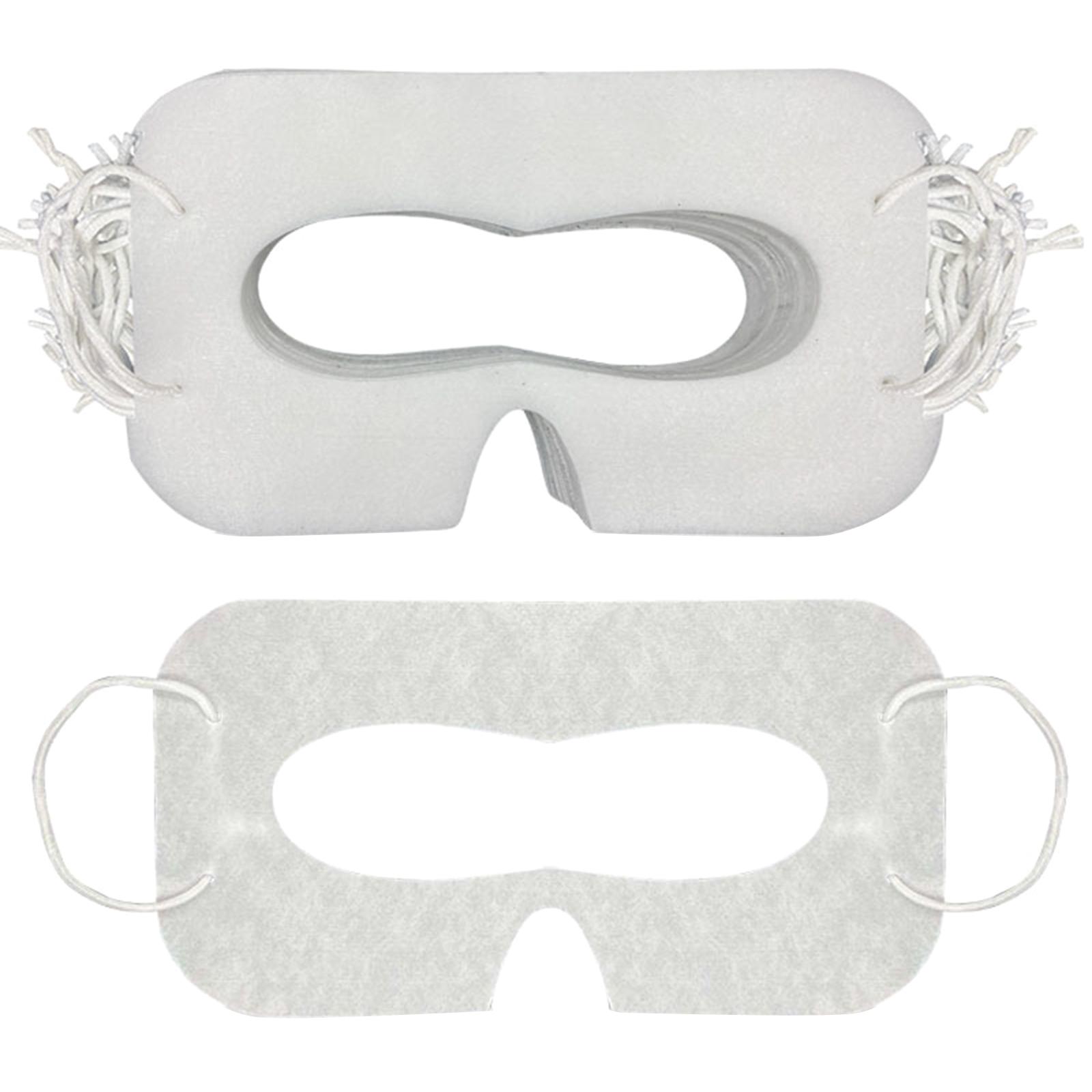 

100 шт. Гипоаллергенная одноразовая маска для глаз VR для гарнитур Vision Pro. Мягкий материал для комфорта и длительного использования