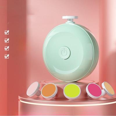 Leiser elektrischer Baby-Nagelkschleifer und Anti-Einklemm-Knipser-Set für Neugeborene und Kinder