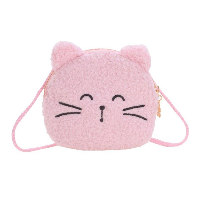 Adorable Plush Cartoon Childrens Backpack Stylish Mini Shoulder Bag For Kids
