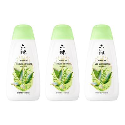 Liu Shen Cooling & Moisturizing Shower Gel 3-Pack
