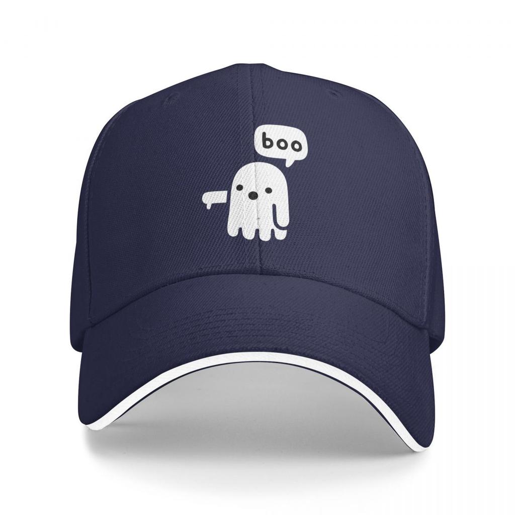 Ghost Of Disapproval BOO Baseballkappen Snapback Baseballmützen Atmungsaktiv Lässig Casquette Outdoor Unisex