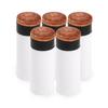 5PCS Pool Cue Tips Hard Plastic Cue Stick Ferrules Billiard Cue Head 12MM / 13MM Outer Diameter