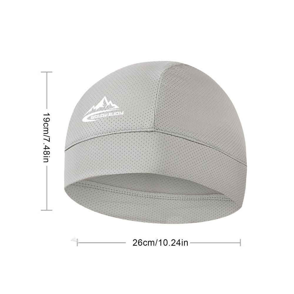 

Удобные охлаждающие шапочки-подшлемники, дышащие, влагоотводящие, для велоспорта, спорта, бега, активного отдыха, походов, быстросохнущие серый