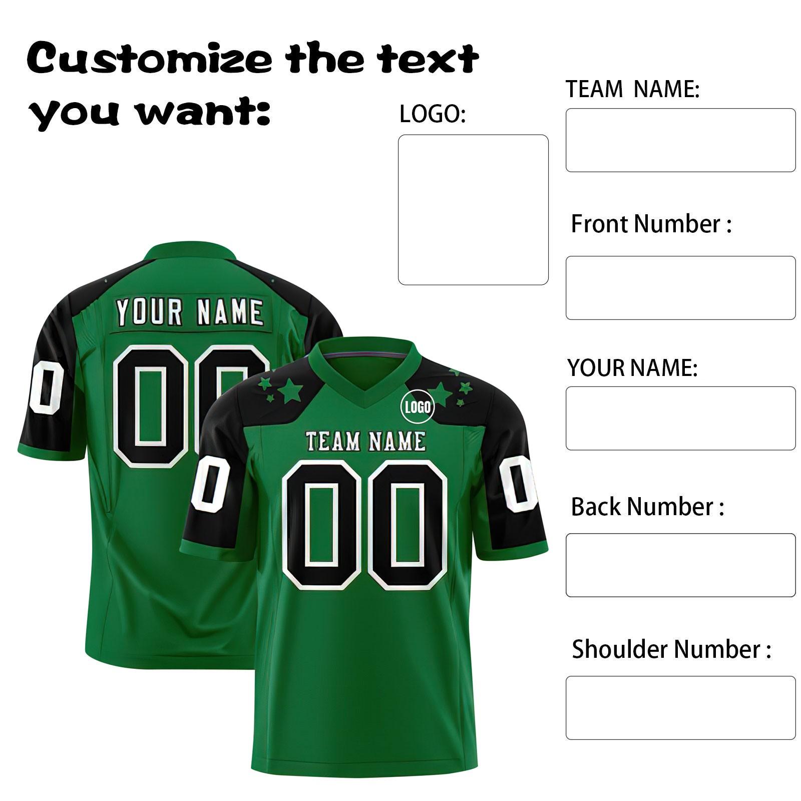 

Индивидуальные футбольные майки с персонализированным напечатанным названием и номером команды, спортивная форма для мужчин, женщин, молодежи S темно-зеленого